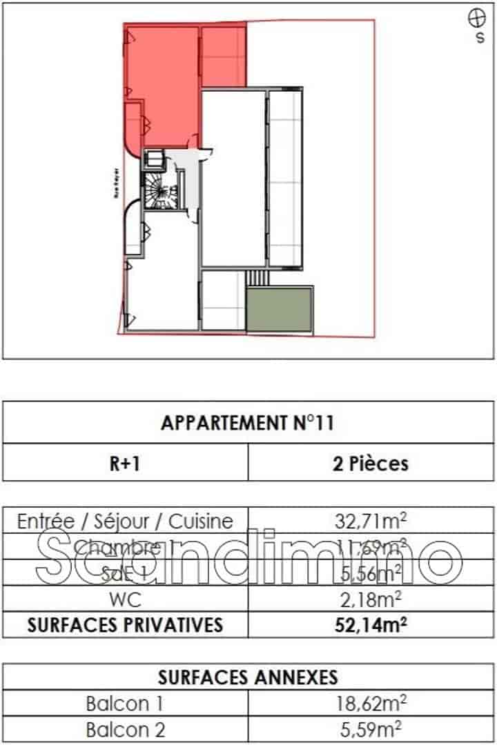 1 bedroom apartment for sale in Cannes, France