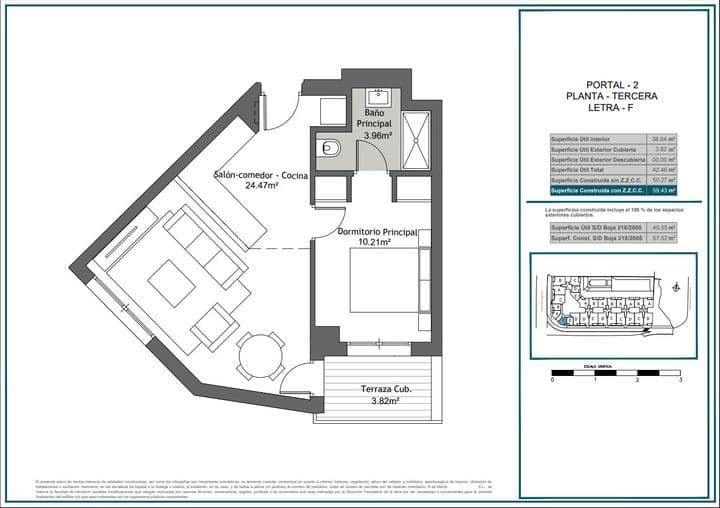 1 bedroom apartment for sale in Torre del Mar, Spain