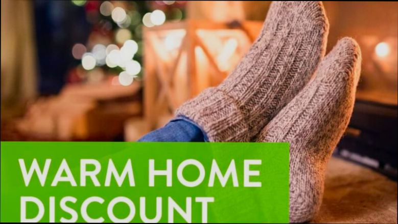 What is the warm homes discount - 1