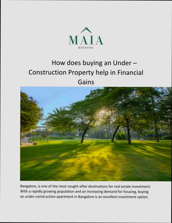 All You Need to Know About Buying Buying Property Under Construction - 4