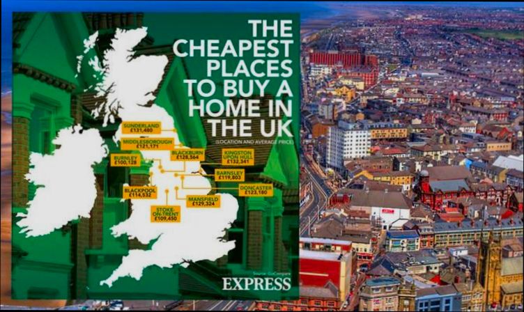 Cheapest Places to Buy Property in United Kingdom - 1