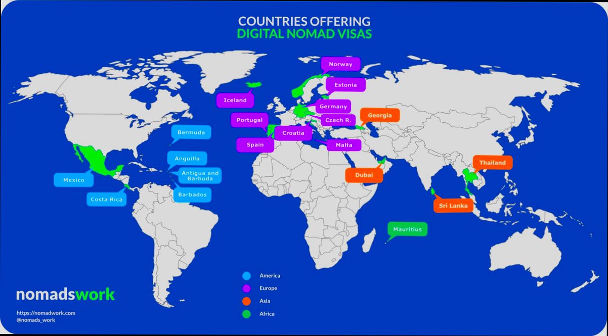 Countries with Digital Nomad Visa in Spain - 3