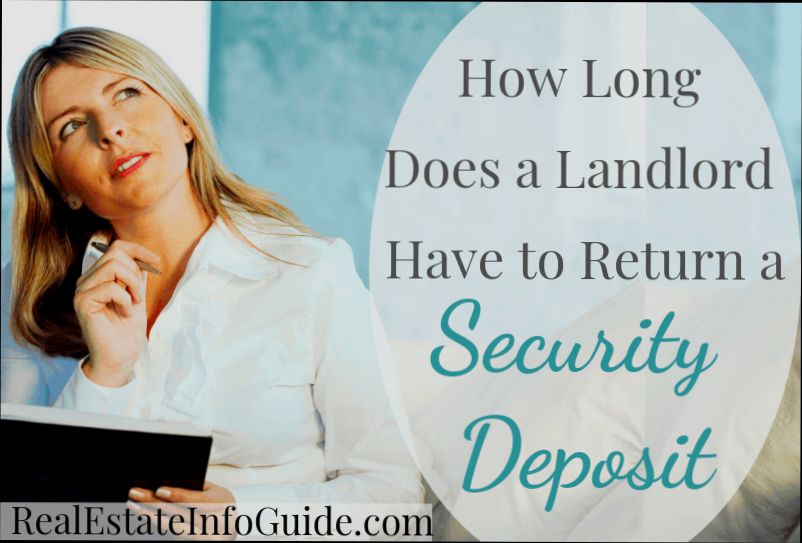 How Long Does the Landlord Have to Return the Deposit preview