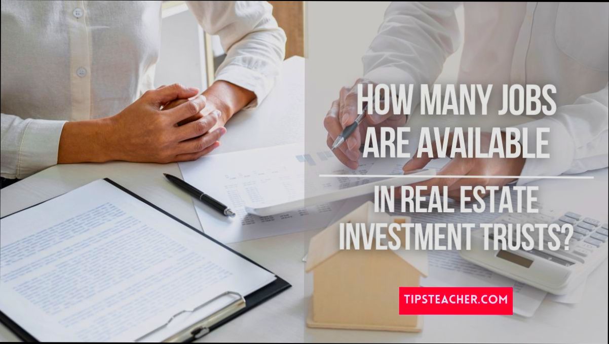 How Many Jobs Are Available in Real Estate Investment Trusts - 5