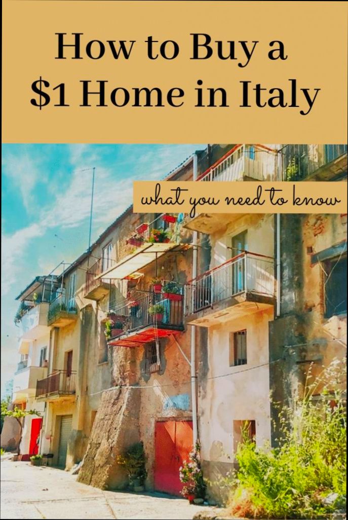 How to Buy House in Italy for 1 Euro - 0