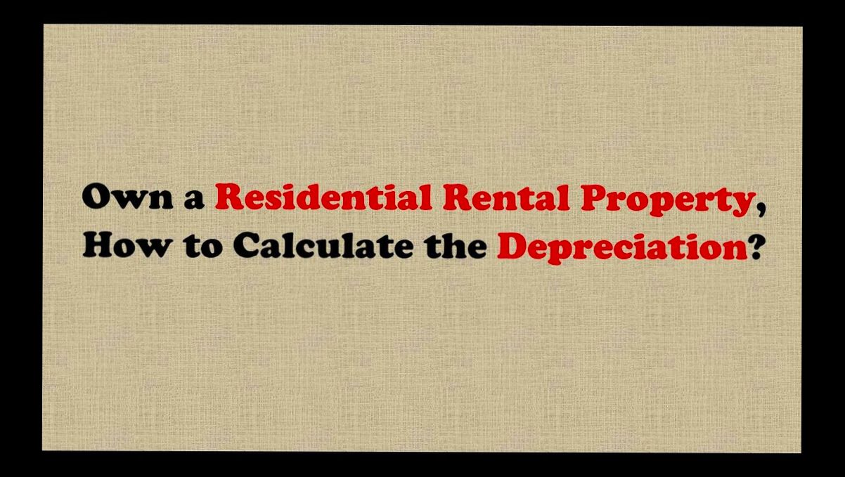 How to Calculate Depreciation on a Rental Property - 2