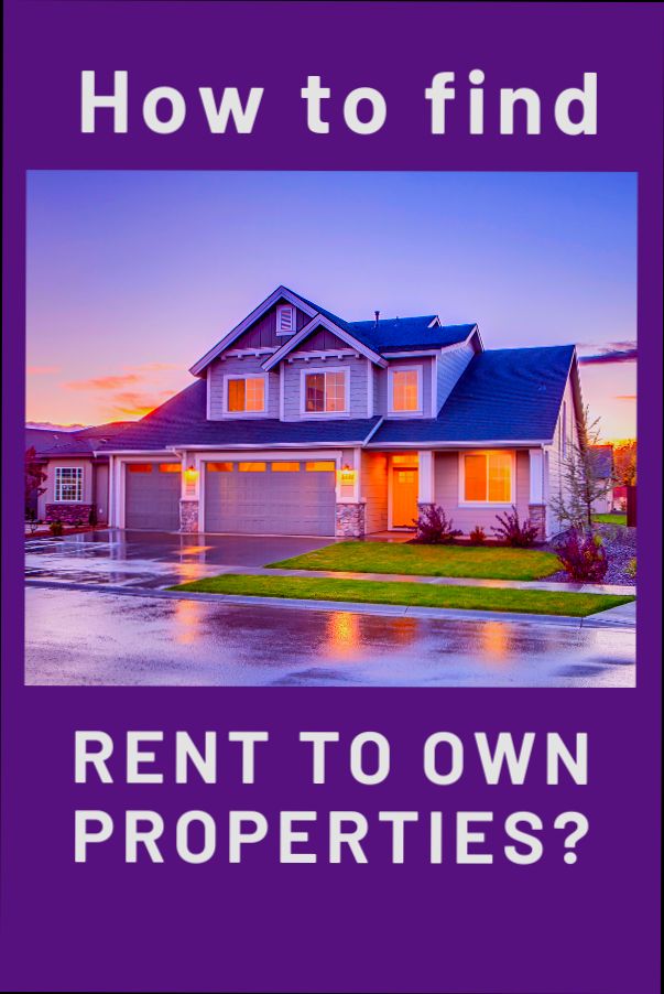 How to Find Rent to Own Homes - 0