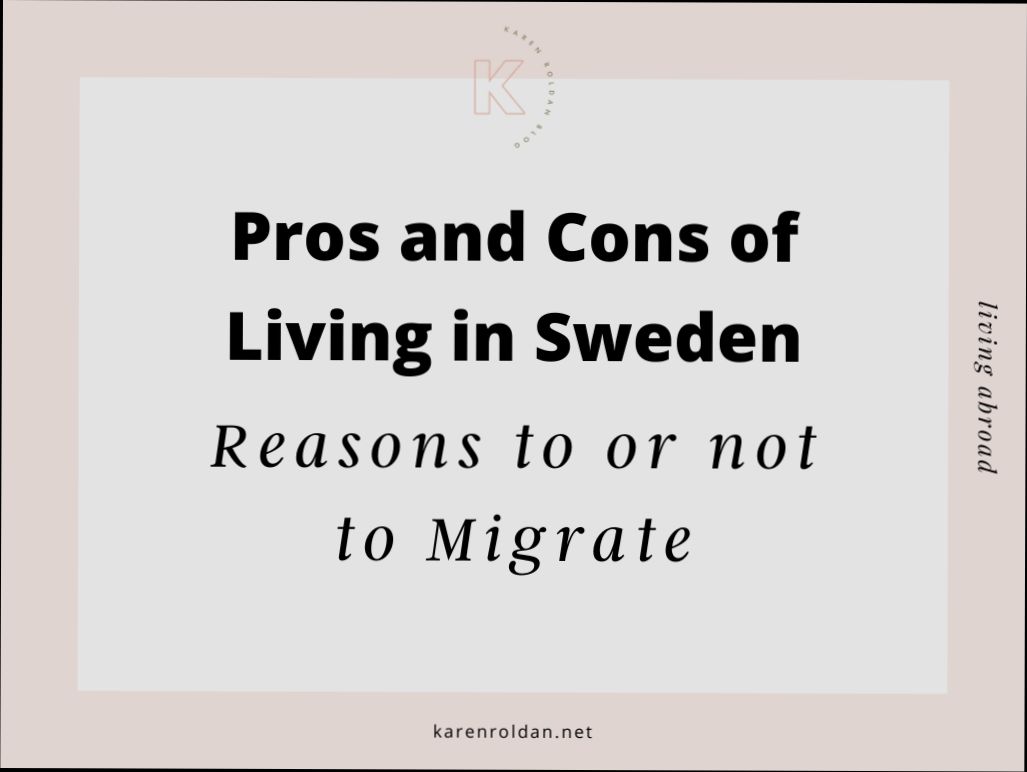 Pros and Cons of Living in Sweden - 3
