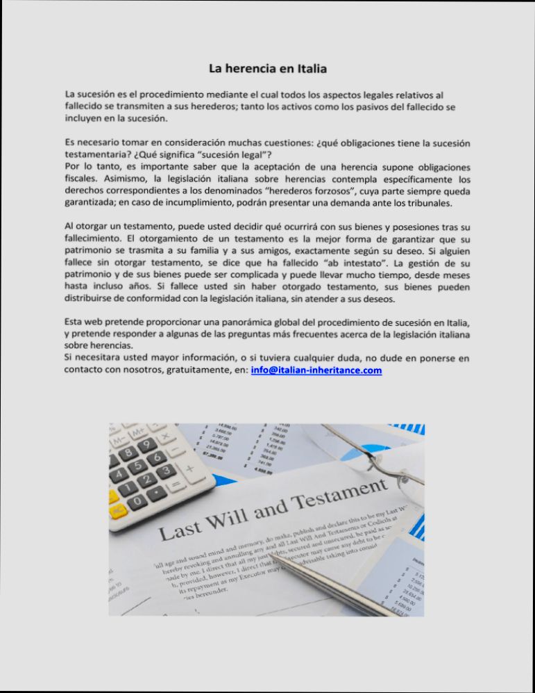 What are Property Inheritance Laws in Italy - 1