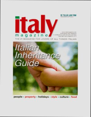 What are Property Inheritance Laws in Italy - 3