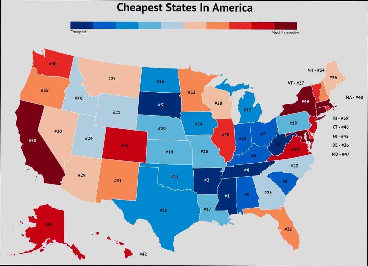 What are the Cheapest Cities in United States - 0