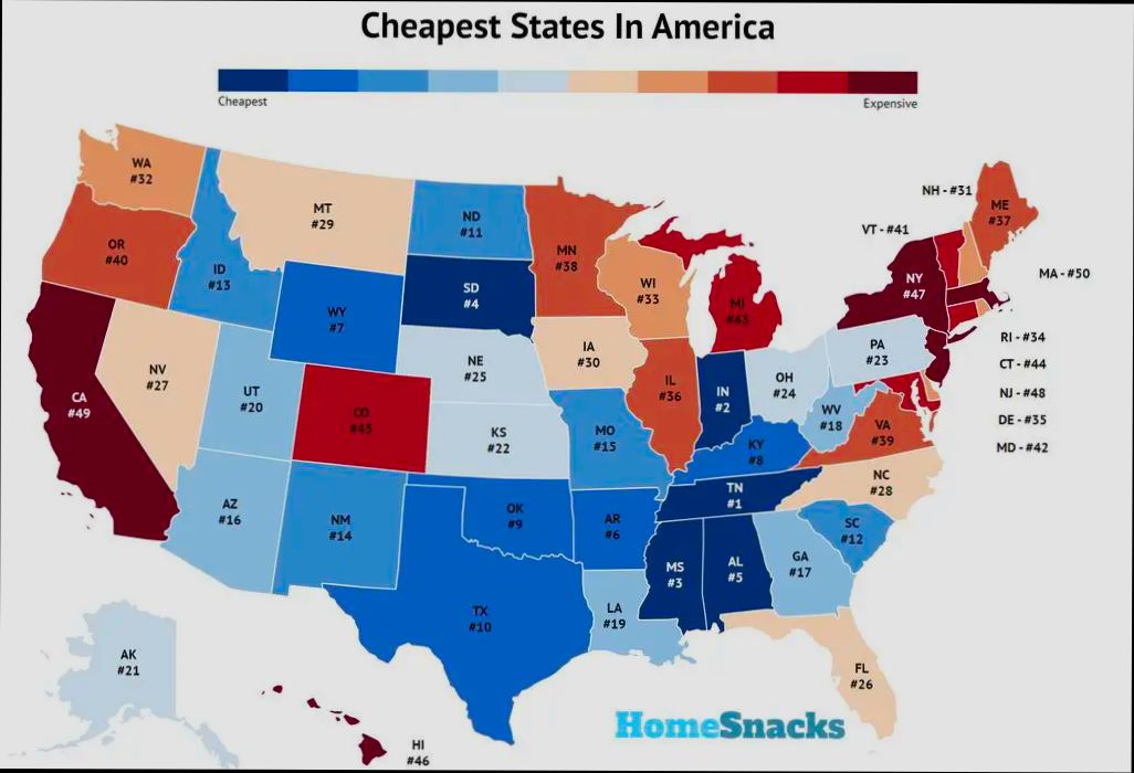 What are the Cheapest Cities in United States - 5