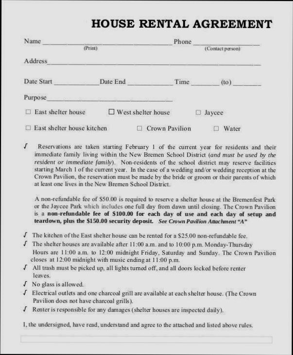 What are the Requirements to Rent a House - 1