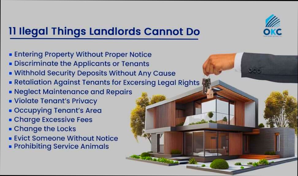 What are the Things that Landlord Cannot Do - 1
