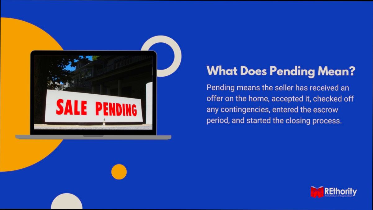 What Does Pending Mean in Real Estate preview