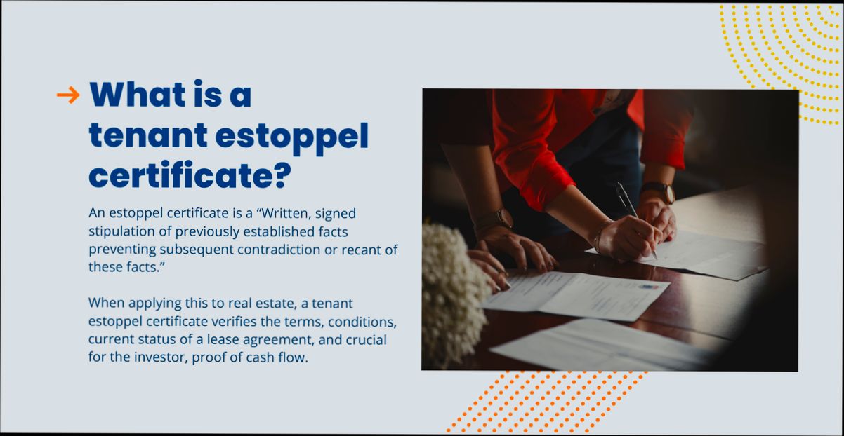 What is a Real Estate Estoppel - 4