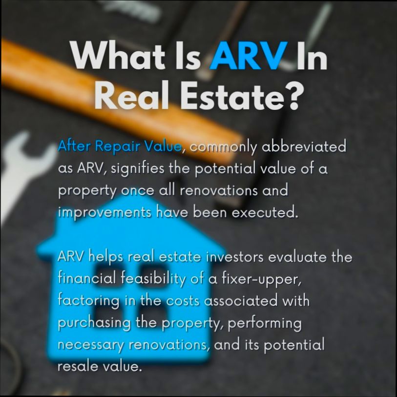 What is ARV in Real Estate preview