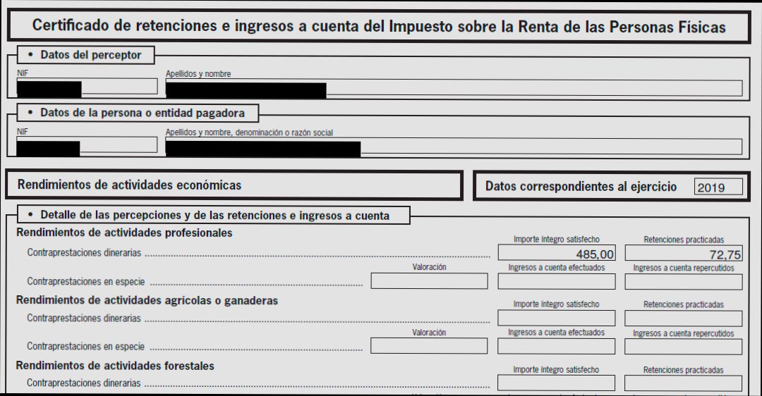 What is Certificado de Retenciones in Spain and How to Get It - 1