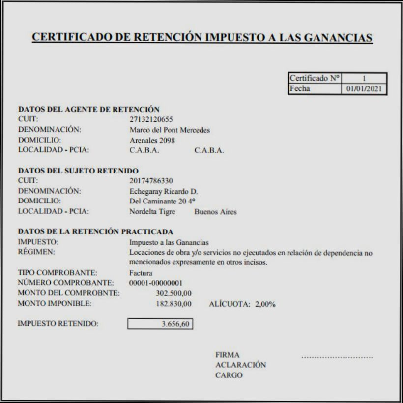 What is Certificado de Retenciones in Spain and How to Get It - 4