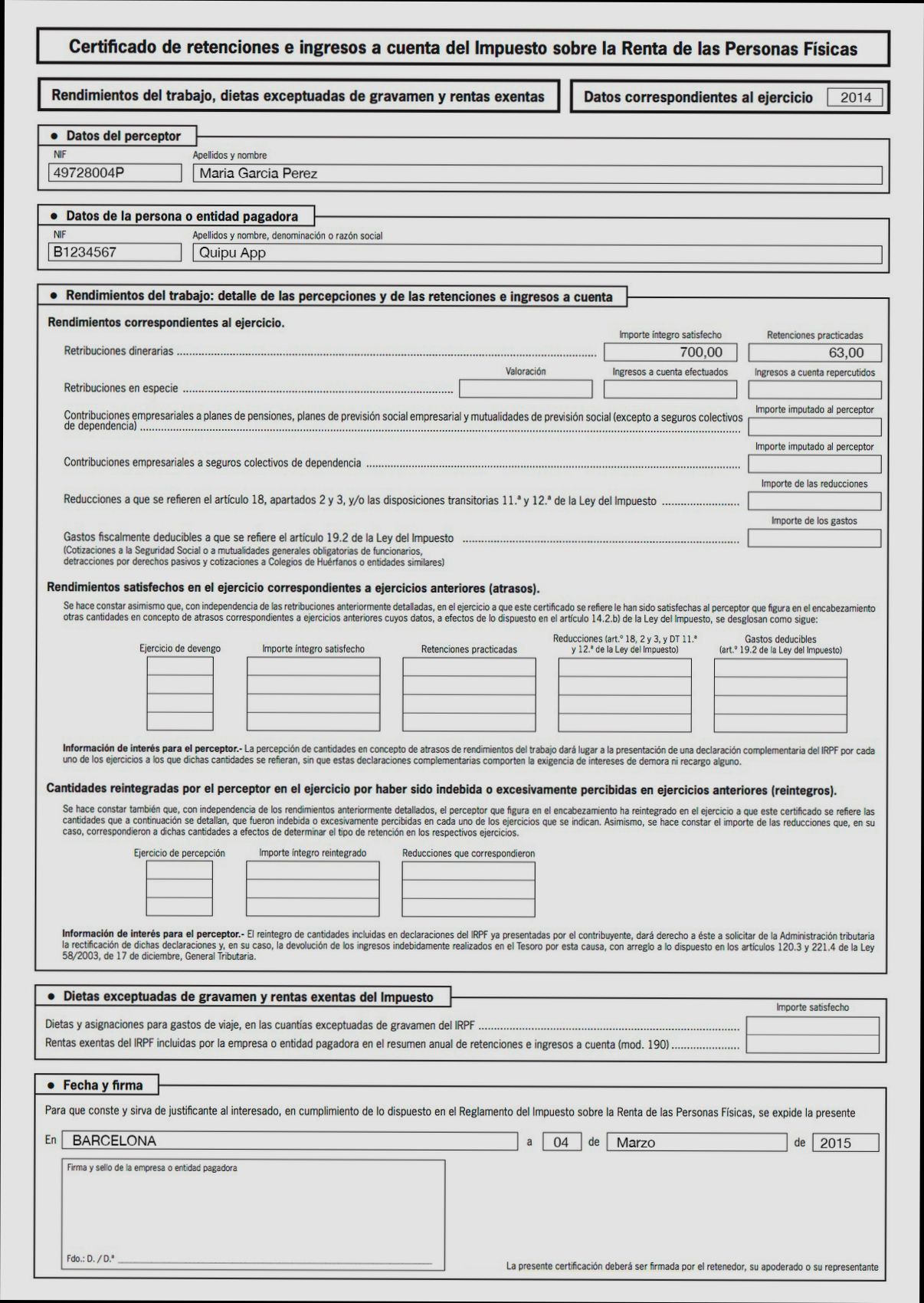 What is Certificado de Retenciones in Spain and How to Get It - 6