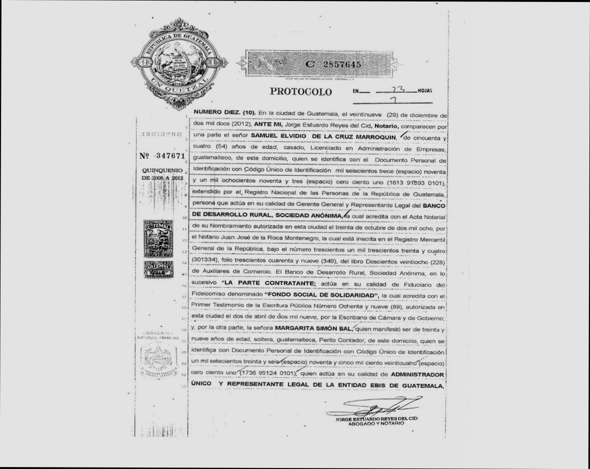 What is Escritura Pública - 2