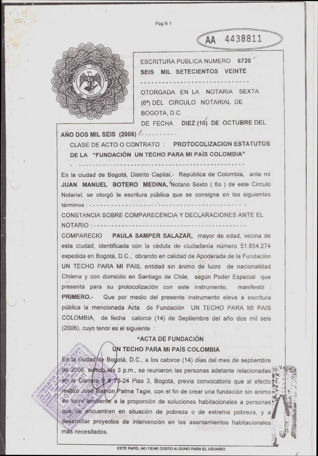 What is Escritura Pública - 6