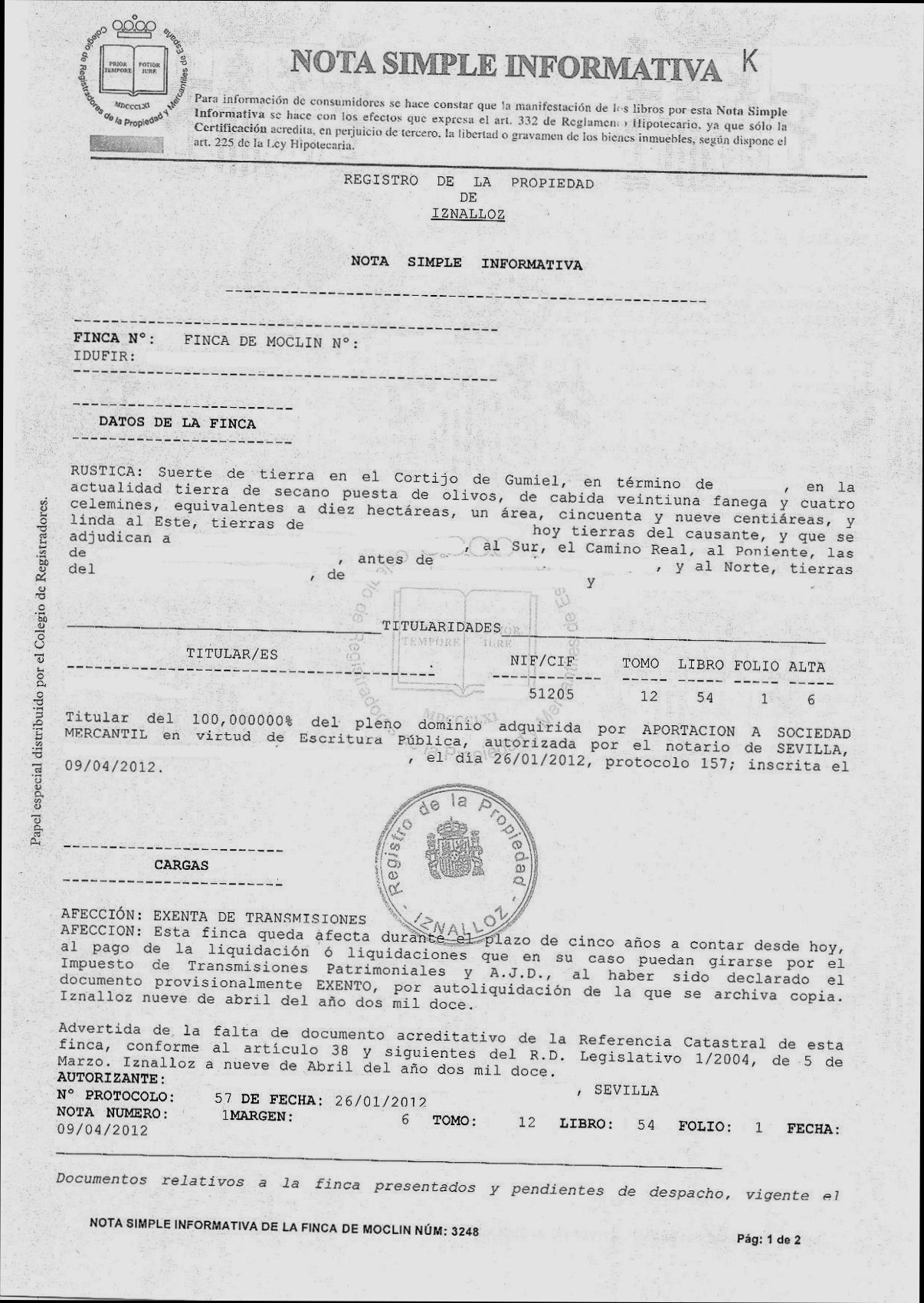 What is Nota Simple in Spain - 6