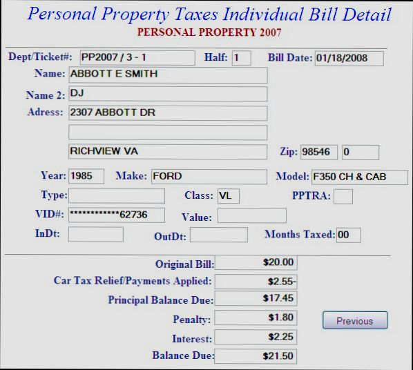 What is Personal Property Tax - 4