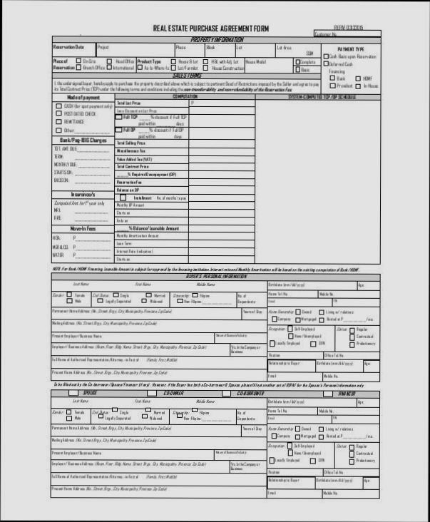 What is Real Estate Reservation Agreement in Spain - 1