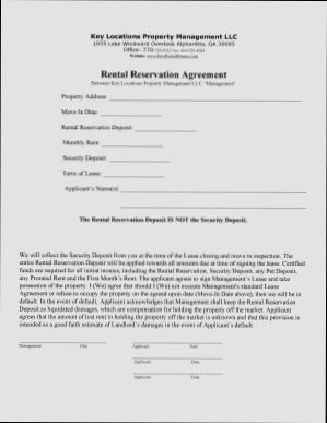 What is Real Estate Reservation Agreement in Spain - 2