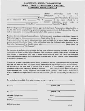 What is Real Estate Reservation Agreement in Spain - 5