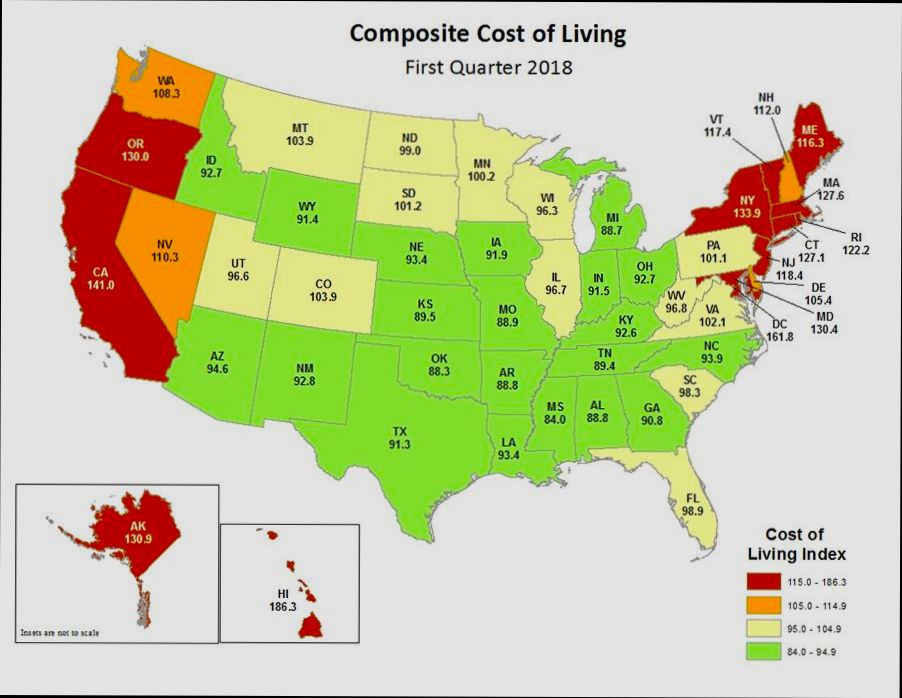 What is the Cost of Living in United States - 4