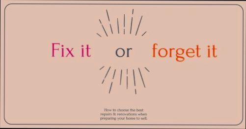 What Not to Fix When Selling a House - 5