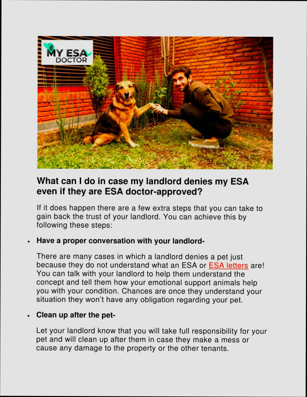 When Can a Landlord Legally Reject an ESA - 3