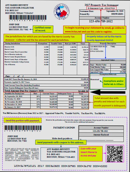 When is Property Tax Due in Texas - 0