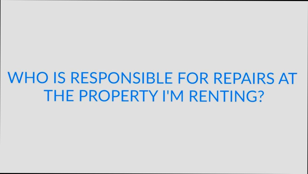 Who is Responsible for Repairs When Renting a House - 6