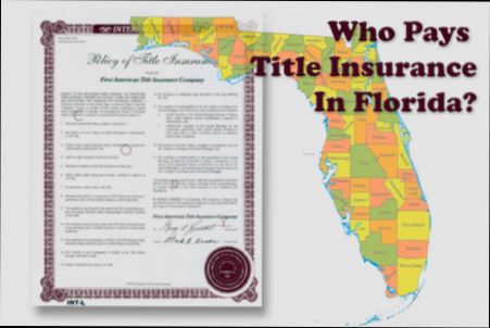 Who Pays Title Insurance - 0